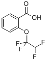 structure of CAS# 10008-97-6, 2-(1,1,2,2-Tetrafluoroethoxy)-Benzoic Acid;2-(1,1,2,2-TETRAFLUOROETHOXY)BENZOIC ACID;2-(2H-Perfluoroethoxy)Benzoic Acid 98%;Benzoic Acid, 2-(Pentafluoroethoxy)-