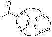 structure of CAS# 10029-00-2, 1-Tricyclo[8.2.2.24,7]Hexadeca-4,6,10,12,13,15-Hexaen-5-Yl-Ethanone