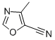 structure of CAS# 1003-52-7, 4-Methyl-5-Oxazolecarbonitrile;4-Methyloxazole-5-Carbonitrile;4-Methyl-5-Oxazolecarbonitrile;5-Oxazolecarbonitrile, 4-Methyl-