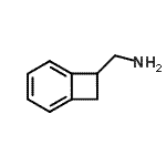结构式 CAS# 1005-19-2, 1-(双环[4.2.0]辛-1,3,5-三烯-7-基)甲胺