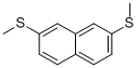 structure of CAS# 10075-78-2, 2,7-Bis(Methylthio)-Naphthalene;2,7-BIS-(METHYLTHIO)NAPHTHALENE