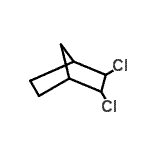 structure of CAS# 101011-90-9, 2,3-Dichlorobicyclo[2.2.1]Heptane;2,3-dichlorobicyclo[2.2.1]heptane