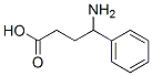 structure of CAS# 1011-60-5, 4-Amino-4-Phenylbutanoic Acid;4-Amino-4-Phenyl-Butanoic Acid;4-Amino-4-Phenyl-Butyric Acid;4-14-00-01716 (Beilstein Handbook Reference)