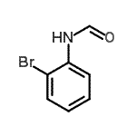 structure of CAS# 10113-38-9, N-(2-Bromophenyl)Formamide;2′-Bromoformanilide;2-Bromo-N-formylaniline;Formamide, N-(2-bromophenyl)-
