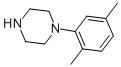 structure of CAS# 1013-25-8, 1-(2,5-Dimethylphenyl)Piperazin-4-Ium;Zinc00156559