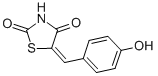 结构式 CAS# 103788-60-9, 5-[(4-羟基苯基)亚甲基]-2,4-噻唑烷二酮