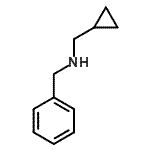 结构式 CAS# 116373-23-0, N-苄基-1-环丙基甲胺