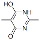 结构式 CAS# 1194-74-7, 6-羟基-2,5-二甲基-4(3H)-嘧啶酮