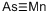 structure of CAS# 12005-95-7, Manganese Arsenide;Arsinidynemanganese;Manganese Arsenide