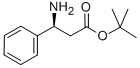 结构式 CAS# 120686-18-2, (betaS)-beta-氨基-苯丙酸叔丁酯