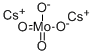 结构式 CAS# 13597-64-3, (T-4)-钼酸铯盐(1:2)