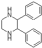结构式 CAS# 143699-24-5, 2,3-二苯基哌嗪