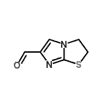 结构式 CAS# 157459-71-7, 2,3-二氢咪唑并[2,1-b][1,3]噻唑-6-甲醛