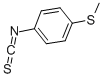 structure of CAS# 15863-41-9, 1-Isothiocyanato-4-(Methylthio)-Benzene;1-Isothiocyanato-4-Methylsulfanyl-Benzene;1-Isothiocyanato-4-(Methylthio)Benzene;Zinc00152316