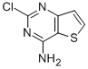 结构式 CAS# 16234-40-5, 2-氯-噻吩并[3,2-d]嘧啶-4-胺