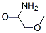 结构式 CAS# 16332-06-2, 2-甲氧基-乙酰胺