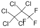 结构式 CAS# 1652-89-7, 1,1,1,2,2-五氯-3,3,3-三氟-丙烷