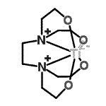 结构式 CAS# 17476-13-0, {2,2',2'',2'''-[1,2-乙二基二(次氮基-kappan)]四乙醇-kappao(4-)}钛