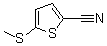 结构式 CAS# 175205-78-4, 5-(甲硫基)-2-噻吩甲腈