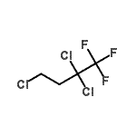 结构式 CAS# 175401-04-4, 2,2,4-三氯-1,1,1-三氟丁烷