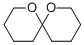 structure of CAS# 180-84-7, 1,7-Dioxaspiro[5.5]Undecane;Inchi=1/C9h16o2/C1-3-7-10-9(5-1)6-2-4-8-11-9/H1-8H;Zinc00402864;1,7-Dioxaspiro(5.5)Undecane