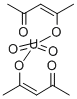 structure of CAS# 18039-69-5, (Oc-6-11)-Dioxobis(2,4-Pentanedionato)-Uranium;Diketouranium;(Z)-4-Ketopent-2-En-2-Olate;Uranium, Dioxobis(2,4-Pentanedionato-Kappao,Kappao')-, (Oc-6-11)-