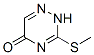 structure of CAS# 18060-72-5, 3-Methylsulfanyl-2H-1,2,4-Triazin-5-One;3-(Methylthio)-2H-1,2,4-Triazin-5-One;Sbb015202;Nsc98694