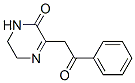 structure of CAS# 1821-59-6, 3-(2-Oxo-2-Phenylethyl)-5,6-Dihydropyrazin-2(1H)-One;3-(2-Oxo-2-Phenyl-Ethyl)-5,6-Dihydro-1H-Pyrazin-2-One;3-(2-Keto-2-Phenyl-Ethyl)-5,6-Dihydro-1H-Pyrazin-2-One;Zinc00054246