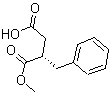 structure of CAS# 182247-45-6, (S)-(-)-2-Benzylsuccinic Acid 1-Methyl Ester;(3S)-3-(Benzyl)-4-Keto-4-Methoxy-Butyrate;Zinc02243691