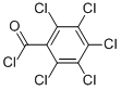 structure of CAS# 1825-23-6, 2,3,4,5,6-Pentachloro-Benzoyl Chloride;2,3,4,5,6-PENTACHLORO-BENZOYL CHLORIDE;PENTACHLOROBENZOYL CHLORIDE 98% MIN;PENTACHLOROBENZOYL CHLORIDE