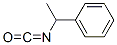 structure of CAS# 1837-73-6, alpha-Methylbenzyl Isocyanate;Benzene, (1-Isocyanatoethyl)-;Alpha-Methylbenzyl Isocyanate