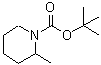 structure of CAS# 183903-99-3, 2-Methyl-2-Propanyl 2-Methyl-1-Piperidinecarboxylate;