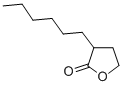 structure of CAS# 18436-37-8, alpha-Hexyl-gamma-Butyrolactone;3-Hexyltetrahydrofuran-2-One;3-Hexyl-2-Tetrahydrofuranone;2(3H)-Furanone, 3-Hexyldihydro-