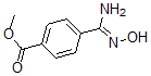 structure of CAS# 184778-33-4, (Z)-4-[Amino(Hydroxyimino)Methyl]-Benzoic Acid Methyl Ester