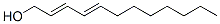 structure of CAS# 18485-38-6, 2 4-Dodecadien-1-Ol;(2E,4E)-Dodeca-2,4-Dienol;(E,E)-2,4-Dodecadien-1-Ol;2,4-Dodecadien-1-Ol