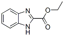 structure of CAS# 1865-09-4, 1H-Benzimidazole-2-carboxylic Acid Ethyl Ester