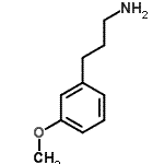 structure of CAS# 18655-52-2, 3-(3-Methoxyphenyl)-1-Propanamine;[3-(3-methoxyphenyl)propyl]amine;3-(3-methoxyphenyl)-1-propanamine;3-(3-methoxyphenyl)propan-1-amine