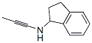 structure of CAS# 1875-50-9, 2,3-Dihydro-N-2-Propyn-1-Yl-1H-Inden-1-Amine;N-Prop-2-Ynylindan-1-Amine;N-Prop-2-Ynyl-1-Indanamine;Indan-1-Yl-Propargyl-Amine