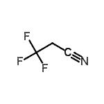 结构式 CAS# 20530-38-5, 3,3,3-三氟丙烷腈