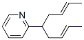 结构式 CAS# 2057-42-3, 2-壬-2,7-二烯-5-基吡啶