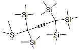 结构式 CAS# 20932-80-3, 三甲基-[1,1,4,4,4-五(三甲基硅烷基)丁-2-炔基]硅烷