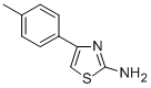 结构式 CAS# 2103-91-5, 4-(4-甲基苯基)-1,3-噻唑-2-胺