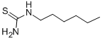 结构式 CAS# 21071-27-2, N-己基硫脲