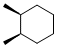 结构式 CAS# 2207-01-4, (1S,2R)-1,2-二甲基环己烷