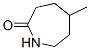 structure of CAS# 2210-07-3, 5-Methylazepan-2-One;5-Methyl-2-Azepanone;.Gamma.-Methyl-.Epsilon.-Caprolactam;2H-Azepin-2-One, Hexahydro-5-Methyl-