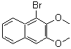 结构式 CAS# 222555-02-4, 1-溴-2,3-二甲氧基萘