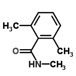 结构式 CAS# 223554-22-1, N,2,6-三甲基苯甲酰胺
