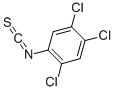 结构式 CAS# 23165-46-0, 2,4,5-三氯苯基异硫氰酸酯
