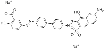 结构式 CAS# 2429-82-5, 直接固棕