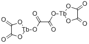 结构式 CAS# 24670-06-2, 草酸铽(III)盐水合物